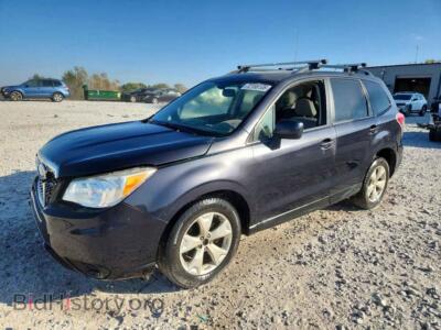 2015 Subaru FORESTER 2.5I Premium, черный — VIN JF2SJAFC6FH426607, Copart
