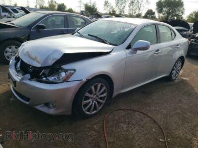 2007 Lexus IS 250, silver — VIN JTHCK262075010728, Copart