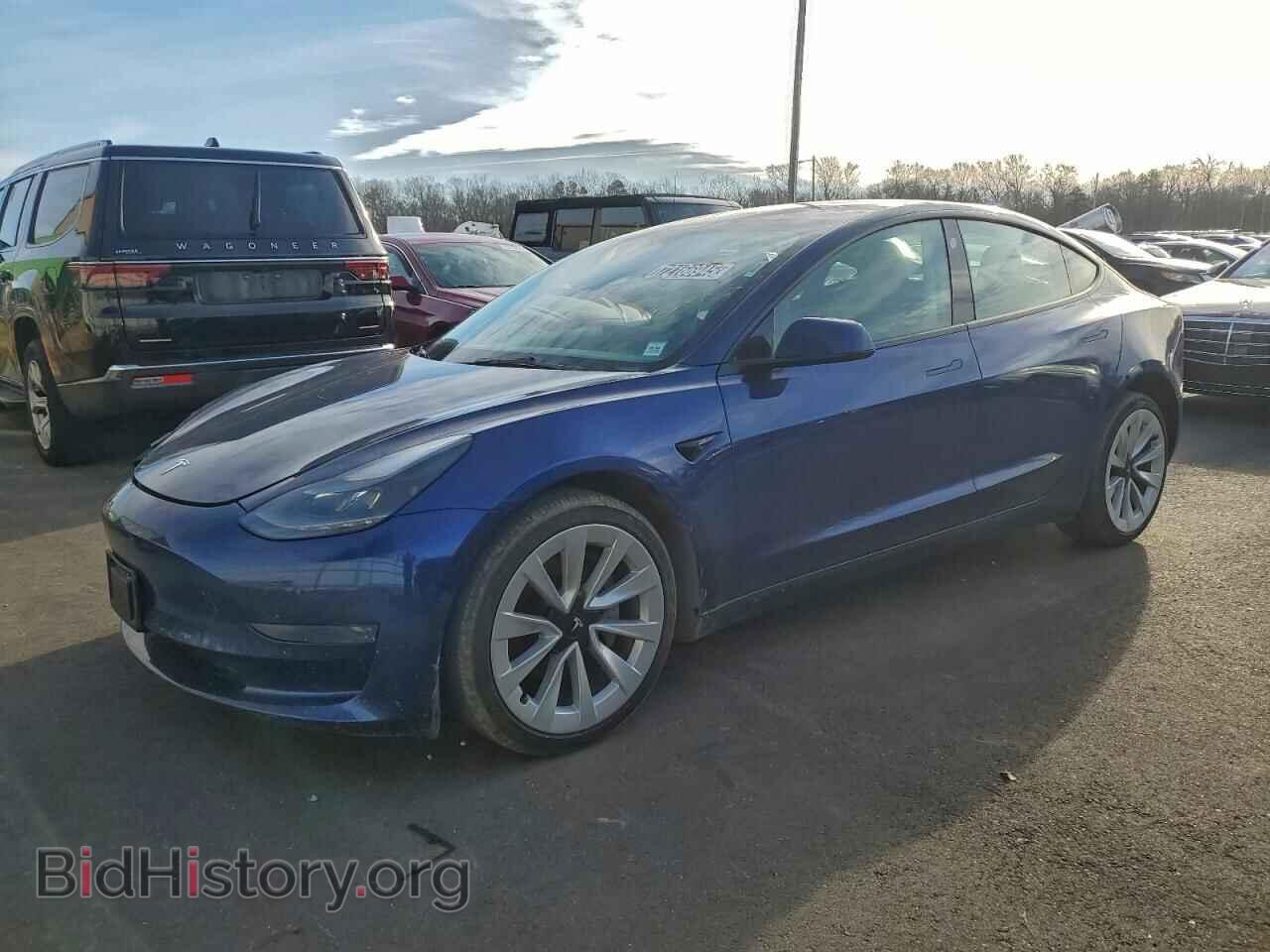 Photo 5YJ3E1EA4NF285574 - TESLA MODEL 3 2022