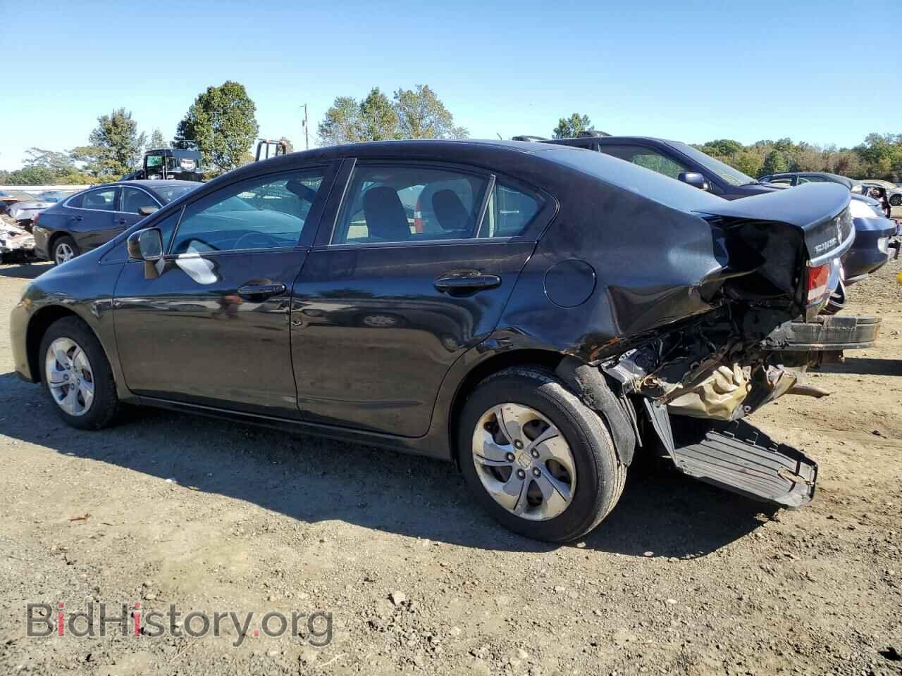 2014 HONDA CIVIC - VIN: 2HGFB2F55EH539270 - Фото 2