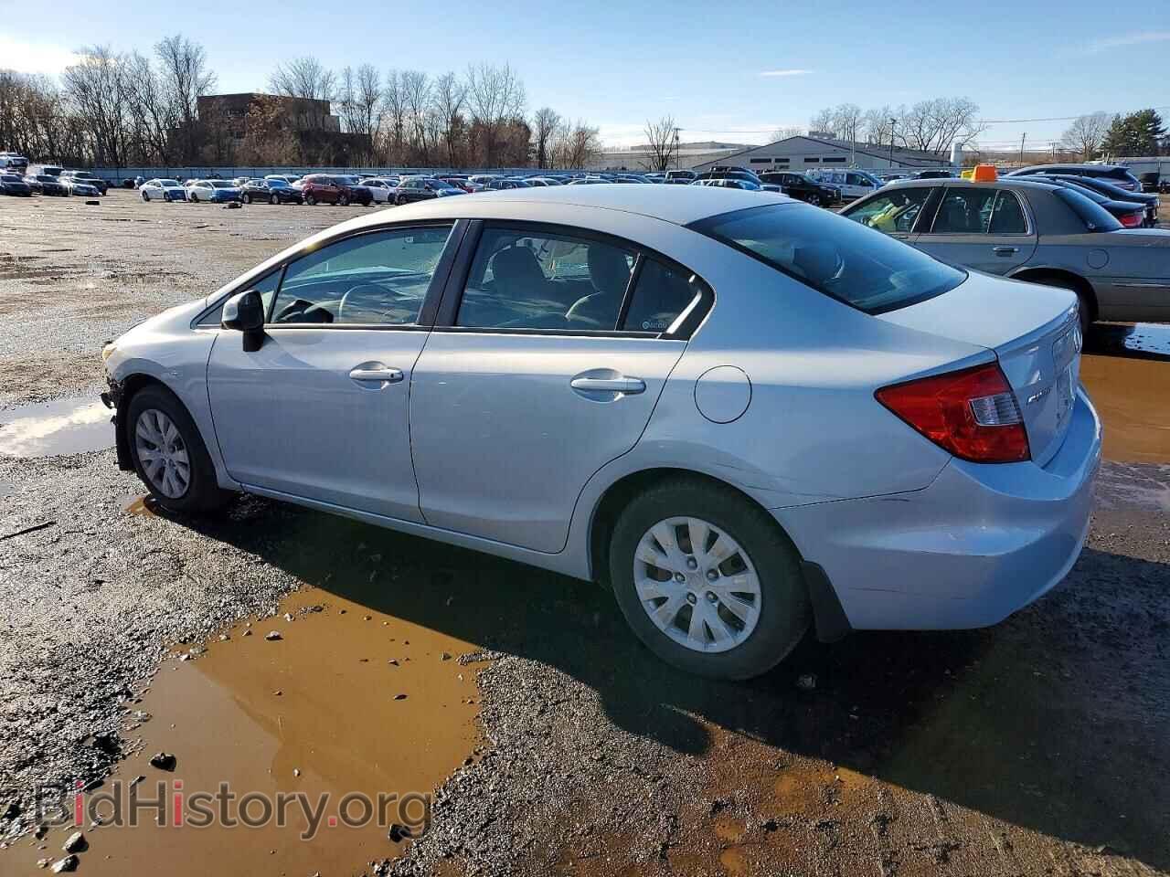 2012 HONDA CIVIC - VIN: 2HGFB2F56CH523981 - Фото 2