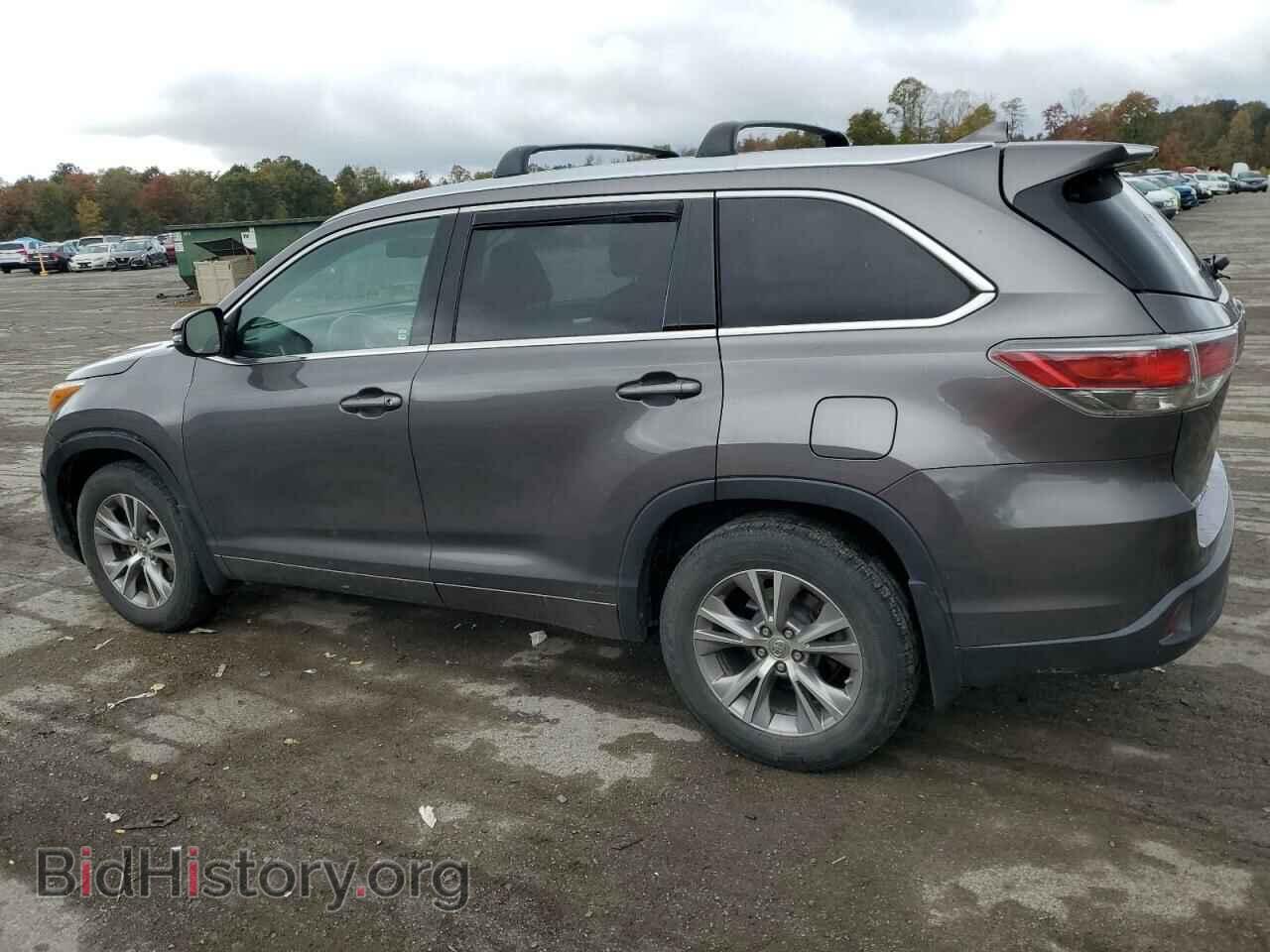 2015 TOYOTA HIGHLANDER - VIN: 5TDJKRFH0FS185012 - Фото 2