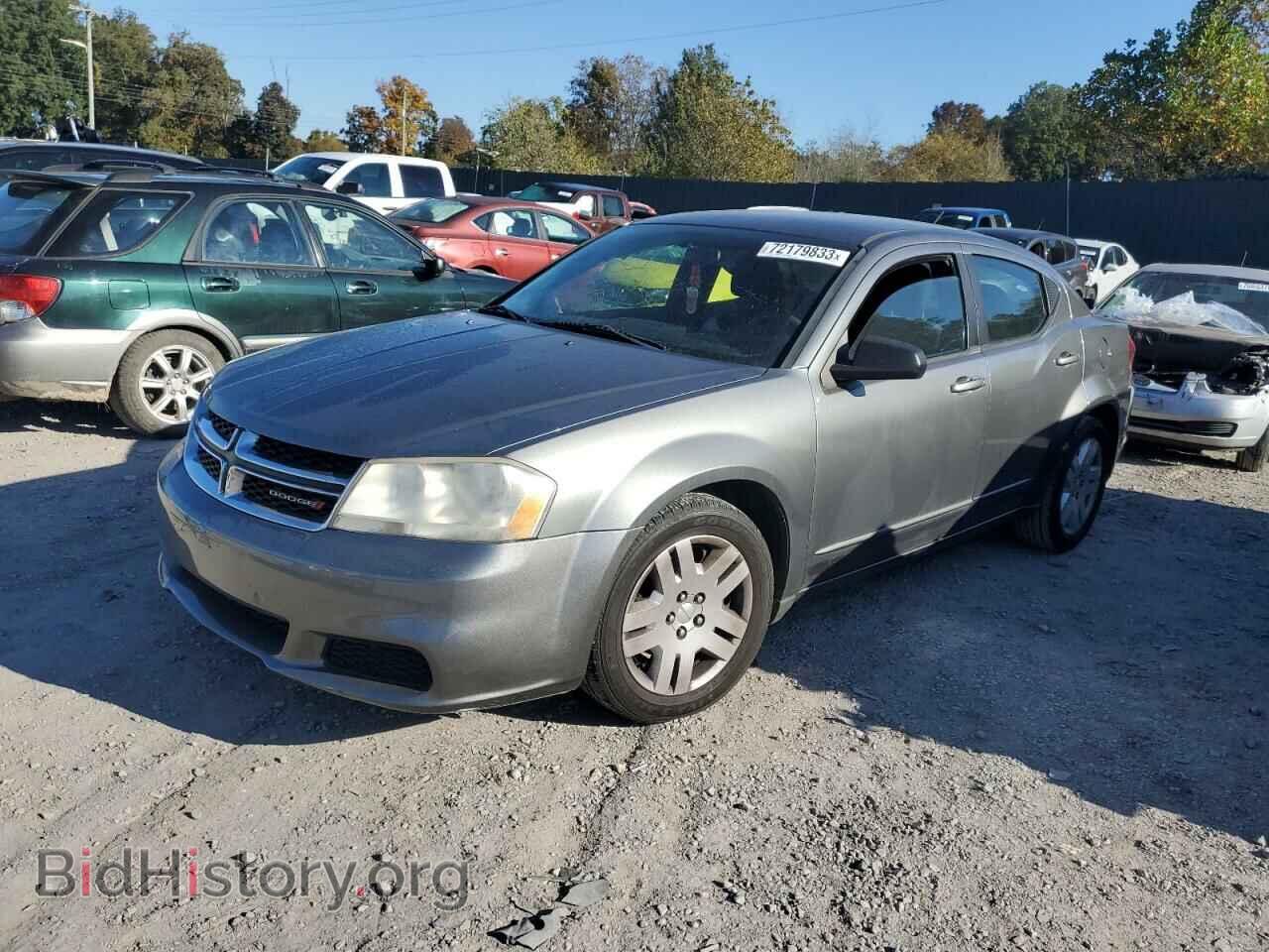 Фотография 1C3CDZAB7CN237439 - DODGE AVENGER 2012