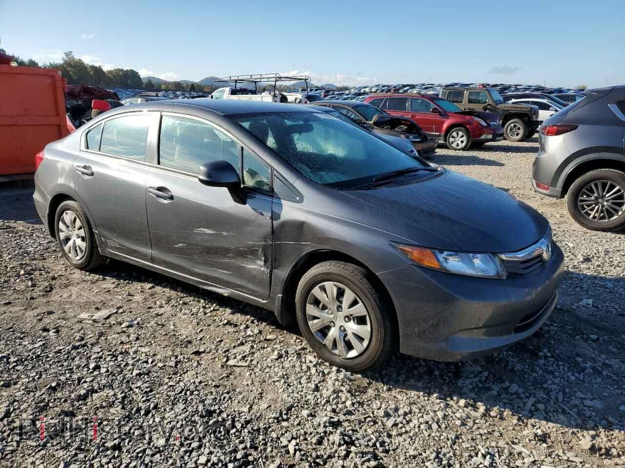 2012 HONDA CIVIC - VIN: 2HGFB2F55CH302565 - Фото 4