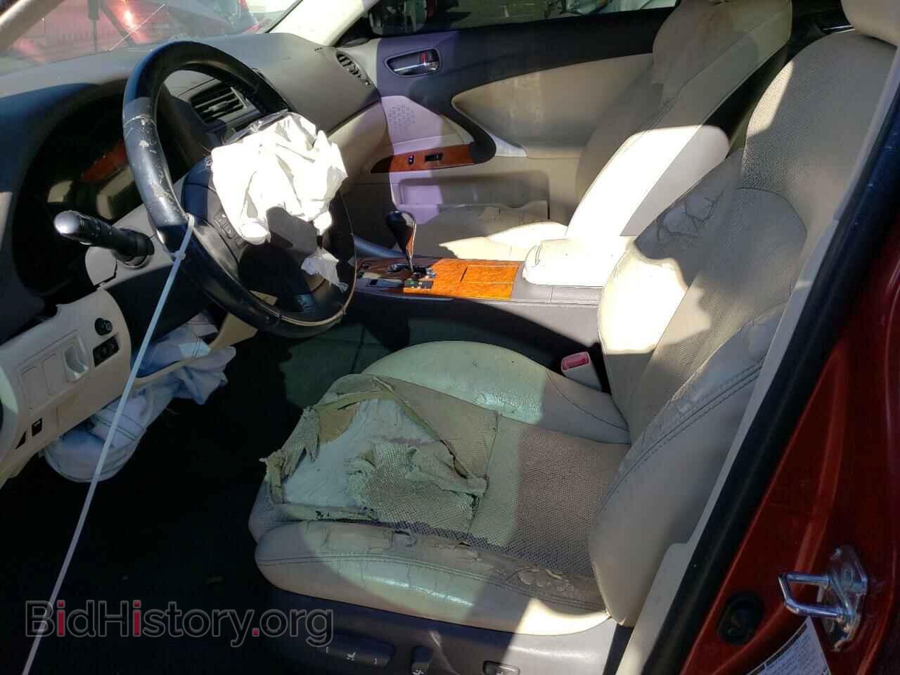 2009 LEXUS IS - VIN: JTHBK262695106698 - Фото 7
