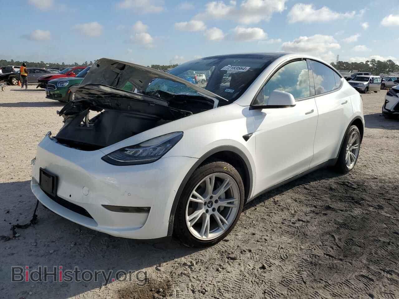 Photo 7SAYGDEEXNF437882 - TESLA MODEL Y 2022
