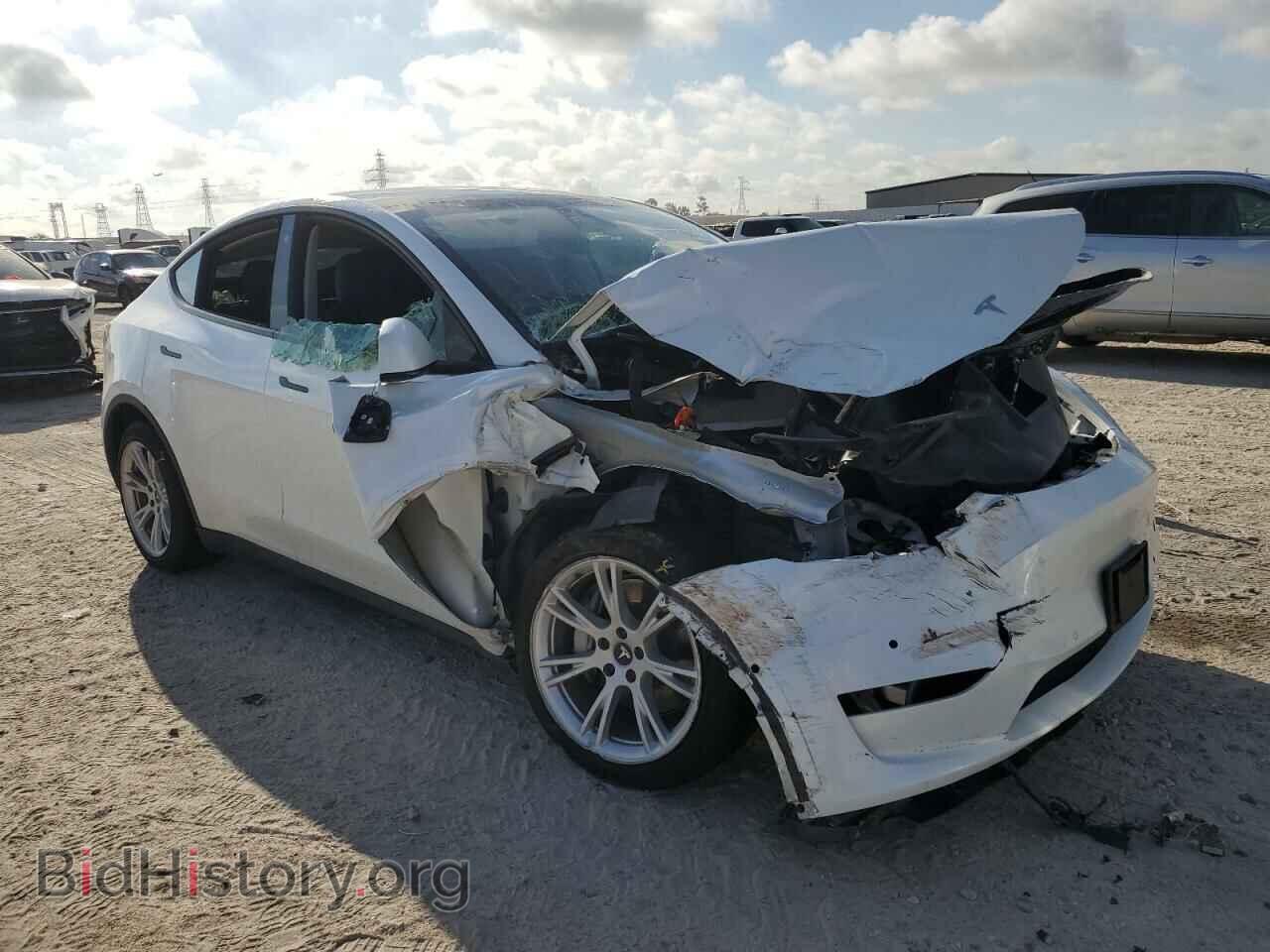 2022 TESLA MODEL Y - VIN: 7SAYGDEEXNF437882 - Фото 4