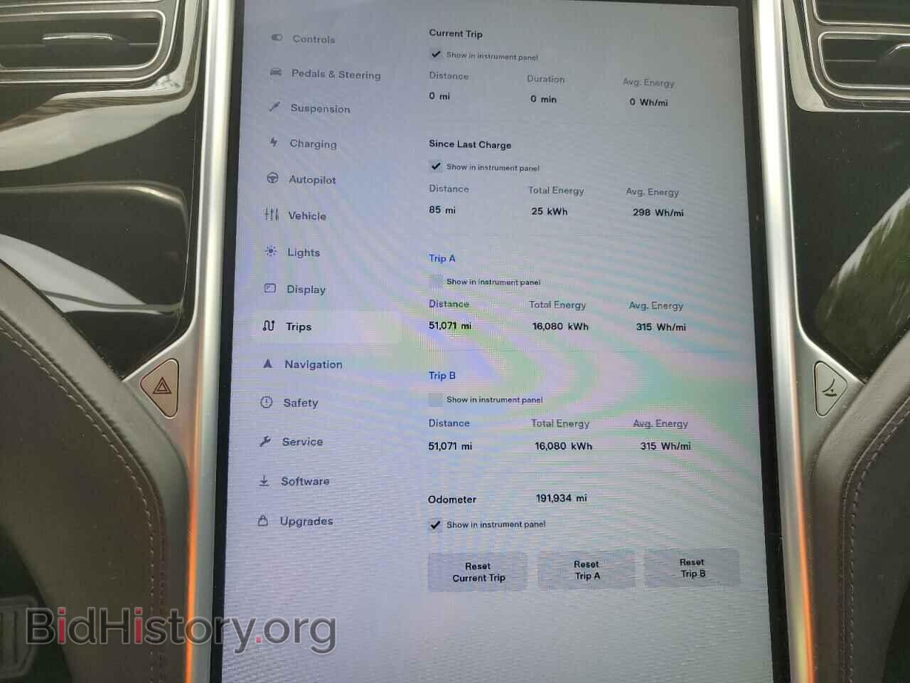 2016 TESLA MODEL S - VIN: 5YJSA1E22GF128404 - Photo 9
