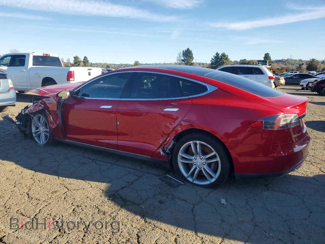 2014 TESLA MODEL S - VIN: 5YJSA1S1XEFP36096 - Photo 2