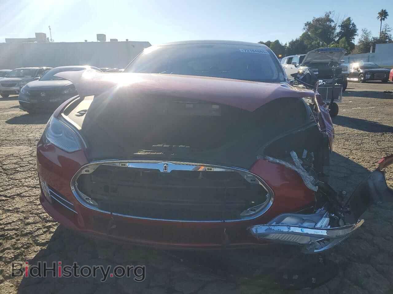 2014 TESLA MODEL S - VIN: 5YJSA1S1XEFP36096 - Photo 5