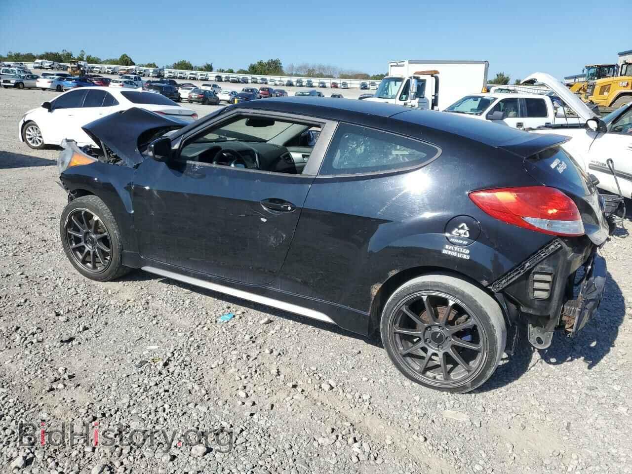 2013 HYUNDAI VELOSTER - VIN: KMHTC6AE0DU170077 - Фото 2