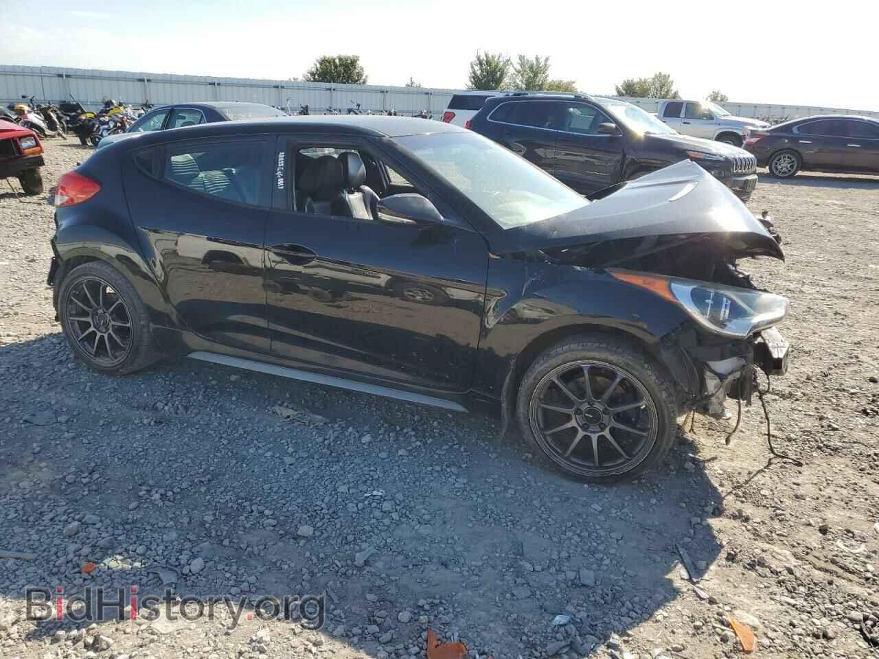 2013 HYUNDAI VELOSTER - VIN: KMHTC6AE0DU170077 - Фото 4