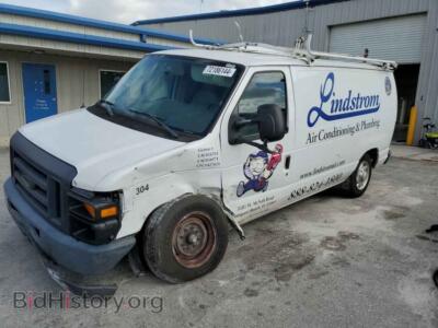 2014 Ford ALL MODELS E150 Van, белый — VIN 1FTNE1EW5EDB05692, Copart