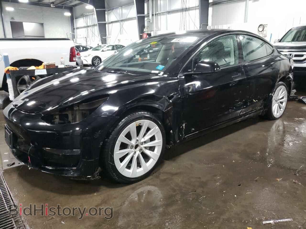 Photo 5YJ3E1EA1NF189255 - TESLA MODEL 3 2022