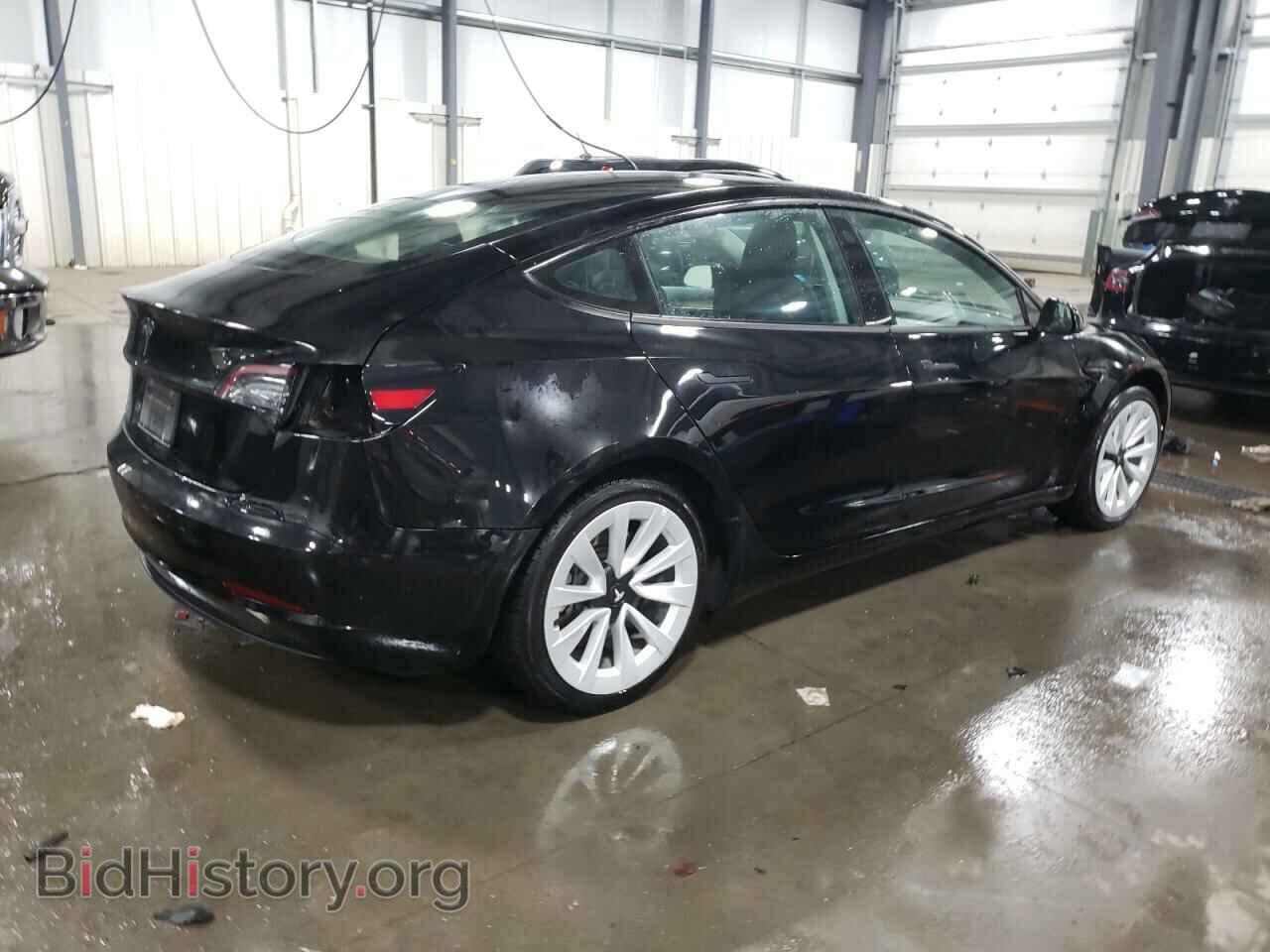 2022 TESLA MODEL 3 - VIN: 5YJ3E1EA1NF189255 - Photo 3