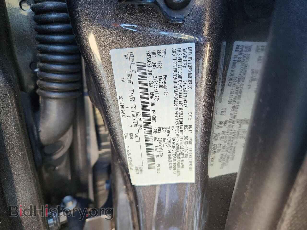 2018 FORD FOCUS - VIN: 1FADP3FE6JL200873 - Photo 12