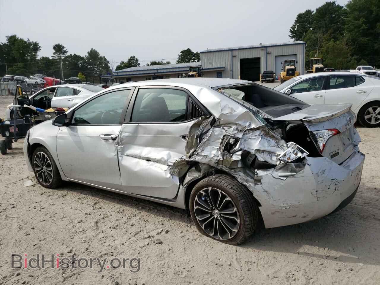 2015 TOYOTA COROLLA - VIN: 2T1BURHEXFC361221 - Фото 2