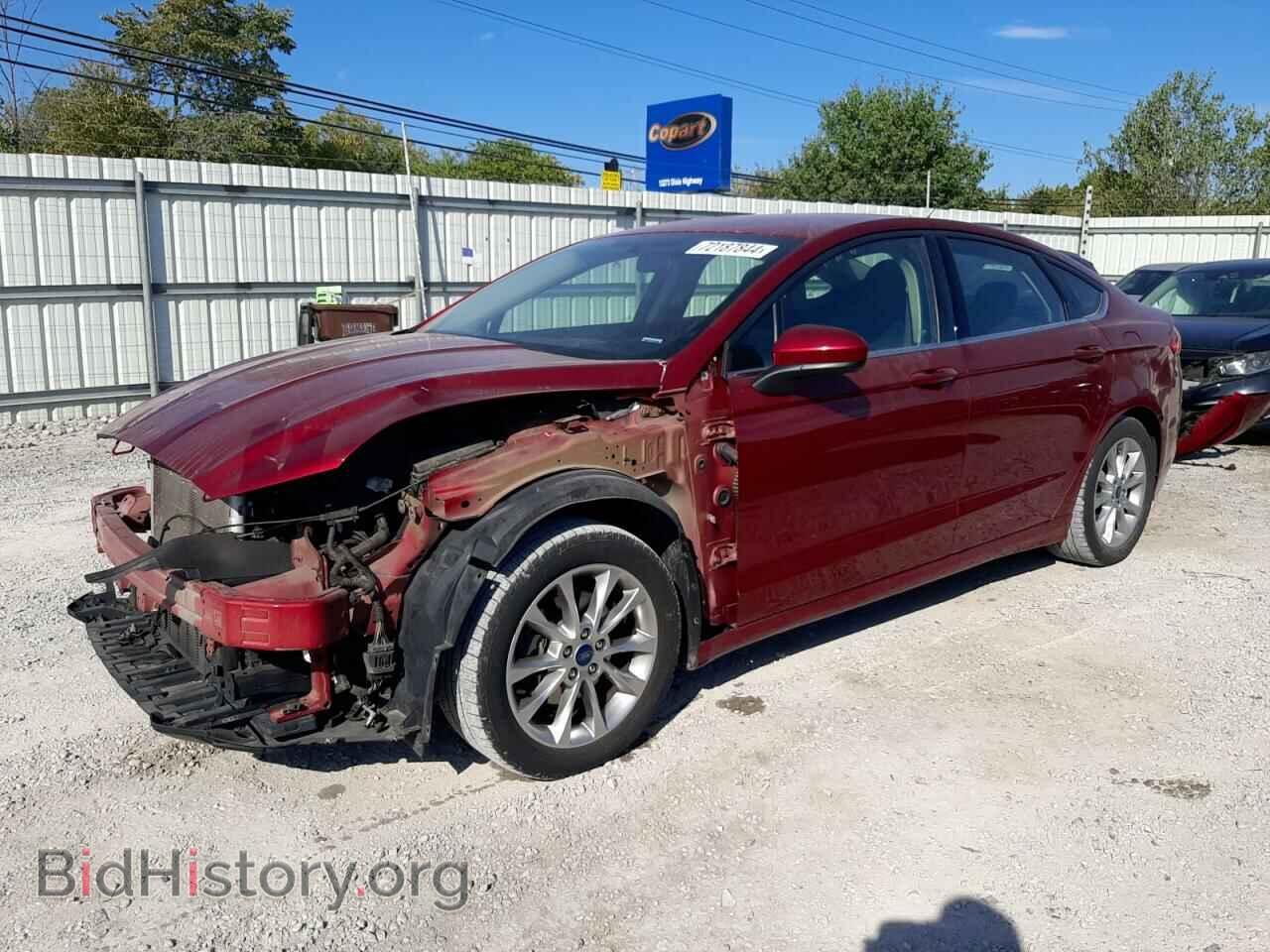 Фотография 3FA6P0HD5HR302494 - FORD FUSION 2017