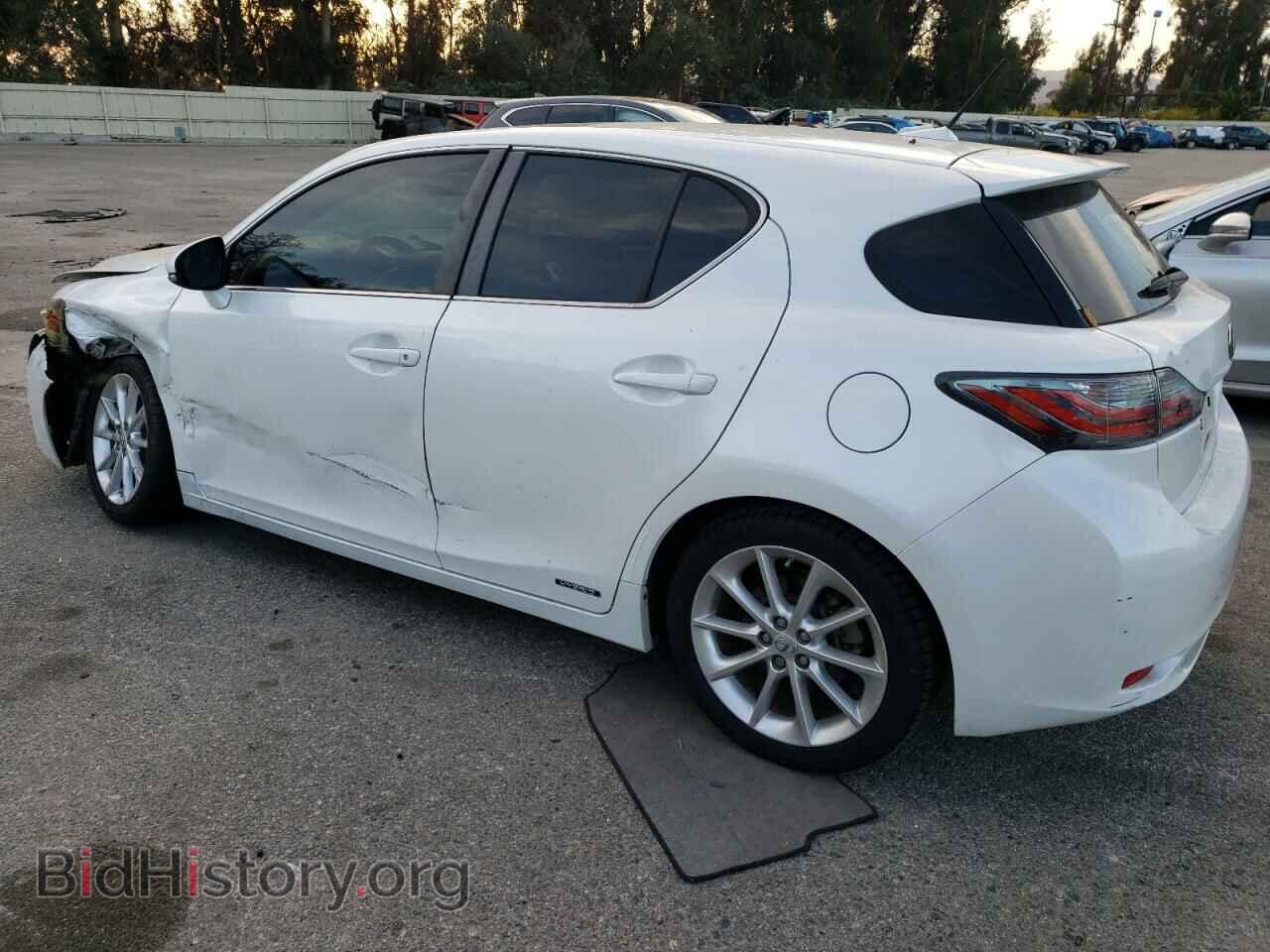 2012 LEXUS CT 200 - VIN: JTHKD5BH2C2101674 - Фото 2