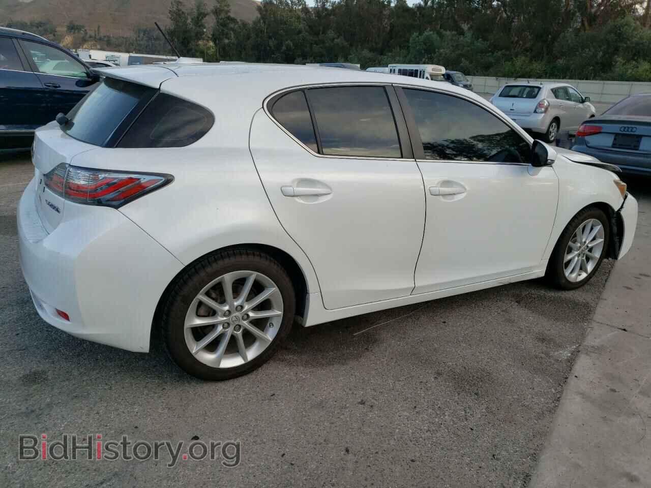 2012 LEXUS CT 200 - VIN: JTHKD5BH2C2101674 - Фото 3
