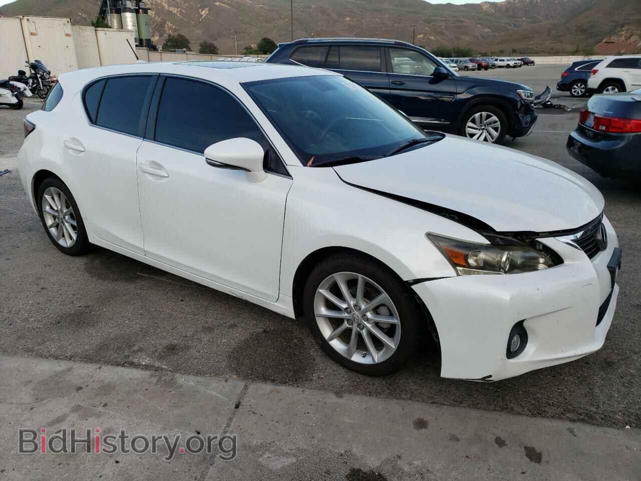 2012 LEXUS CT 200 - VIN: JTHKD5BH2C2101674 - Фото 4