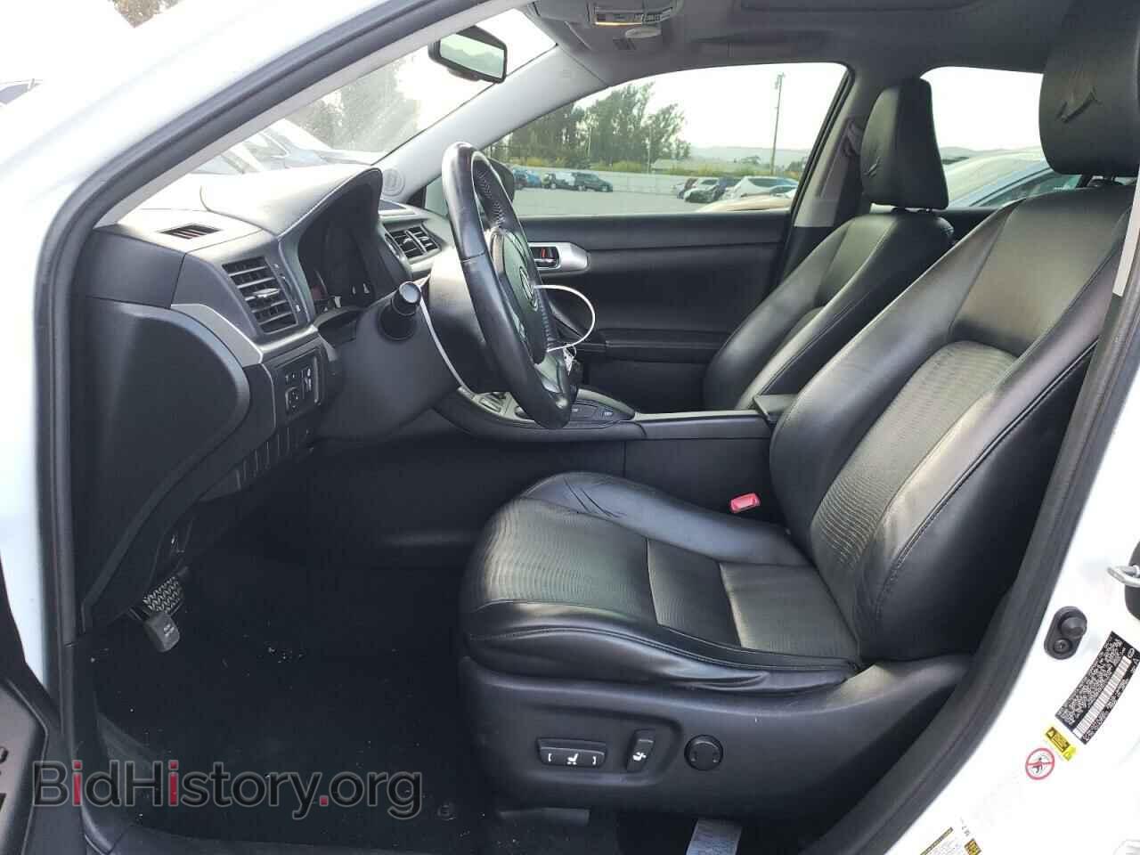 2012 LEXUS CT 200 - VIN: JTHKD5BH2C2101674 - Фото 7