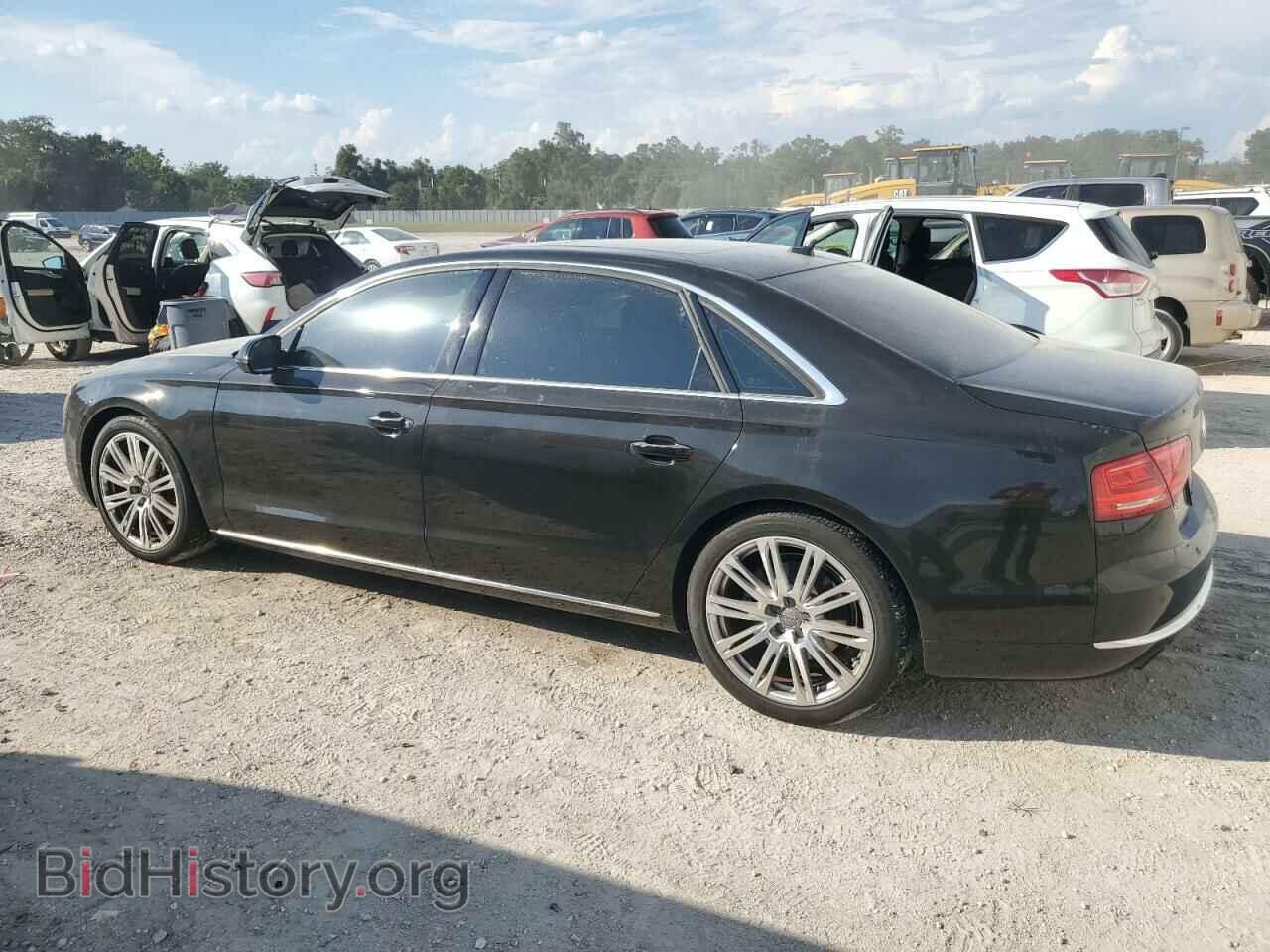 2014 AUDI A8 - VIN: WAURGAFD7EN003858 - Фото 2