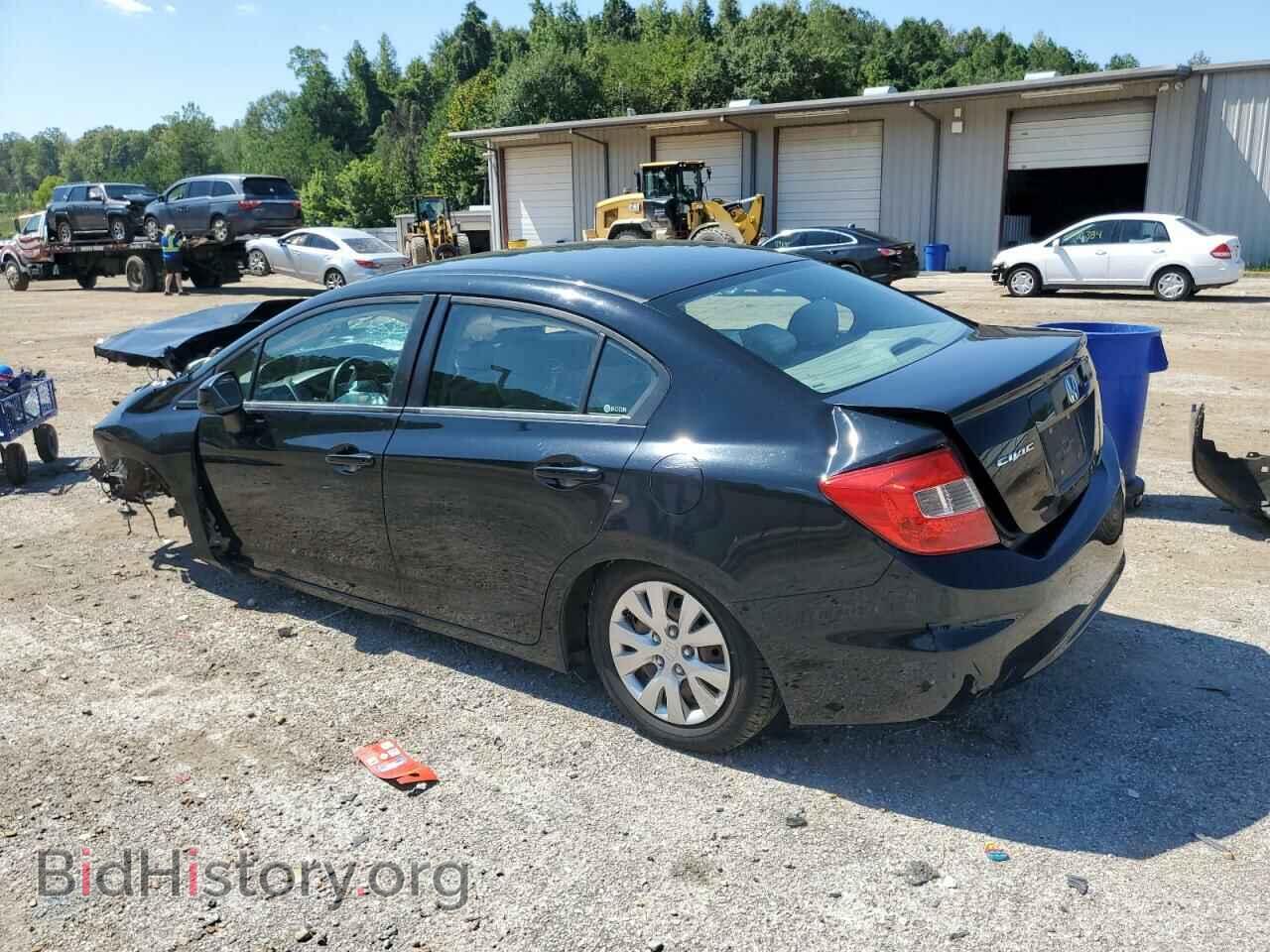 2012 HONDA CIVIC - VIN: 2HGFB2F53CH307585 - Фото 2