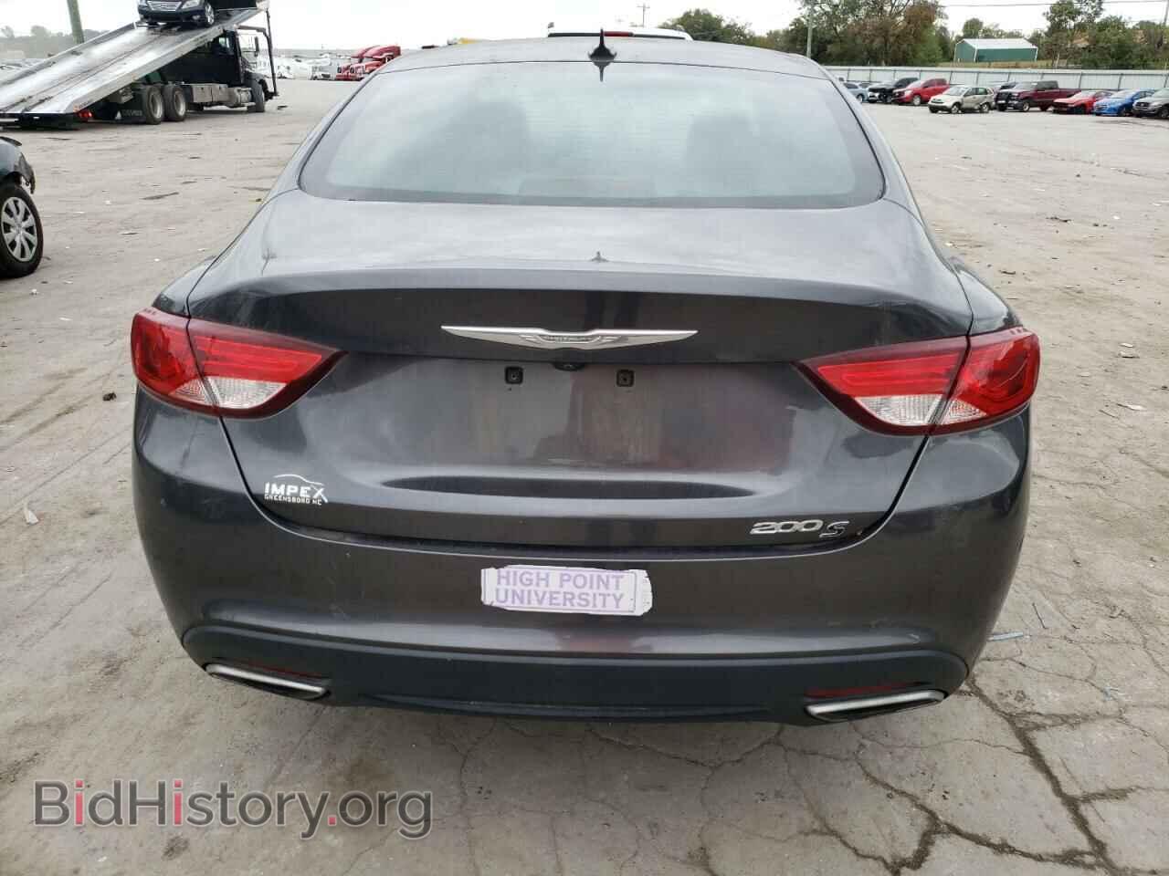 2015 CHRYSLER 200 - VIN: 1C3CCCBG1FN551845 - Фото 6
