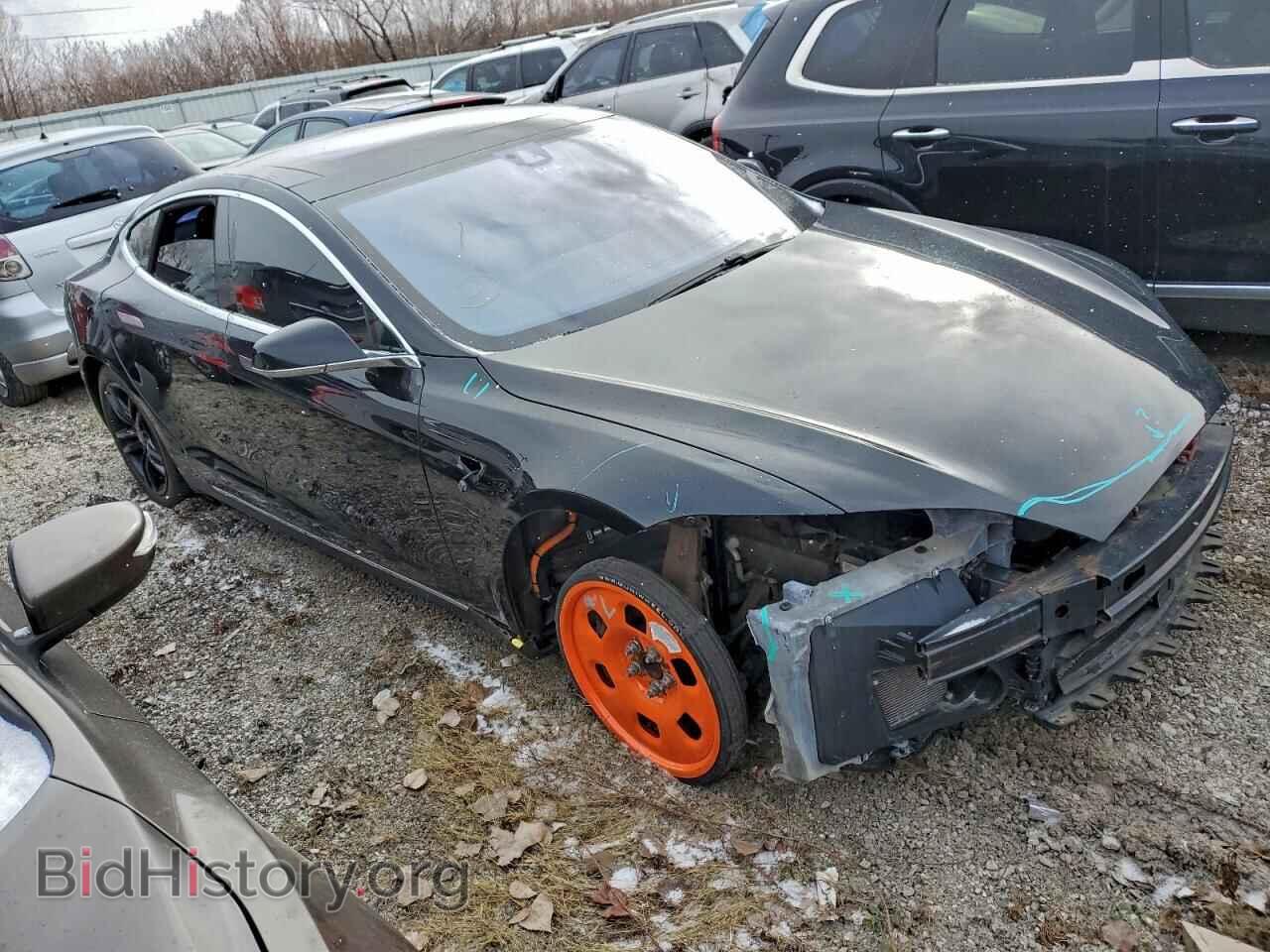 2014 TESLA MODEL S - VIN: 5YJSA1S15EFP65750 - Фото 4