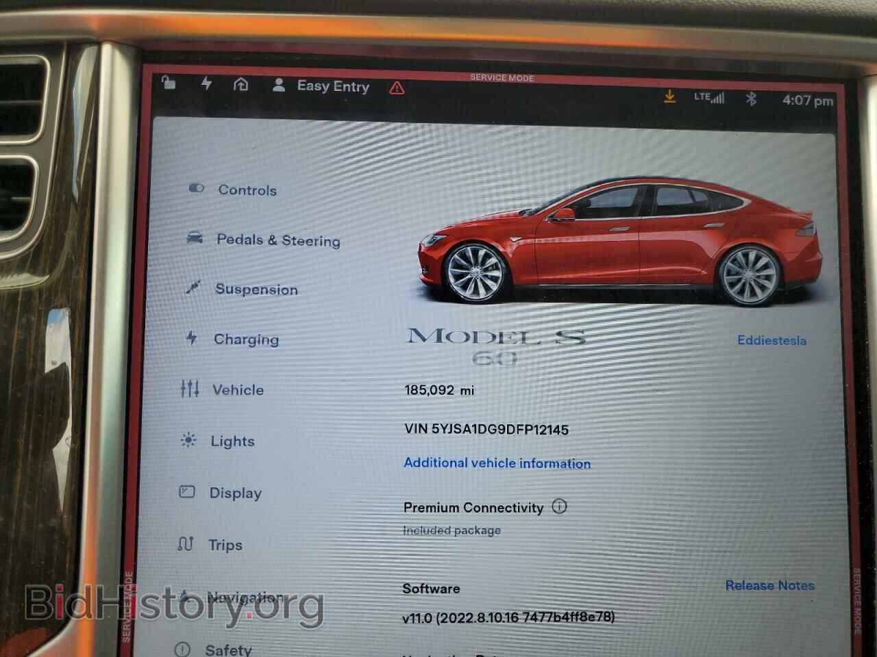 2013 TESLA MODEL S - VIN: 5YJSA1DG9DFP12145 - Photo 9