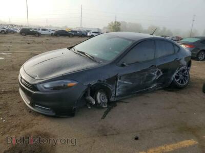 2016 Dodge DART SXT, черный — VIN 1C3CDFBB9GD529358, Copart