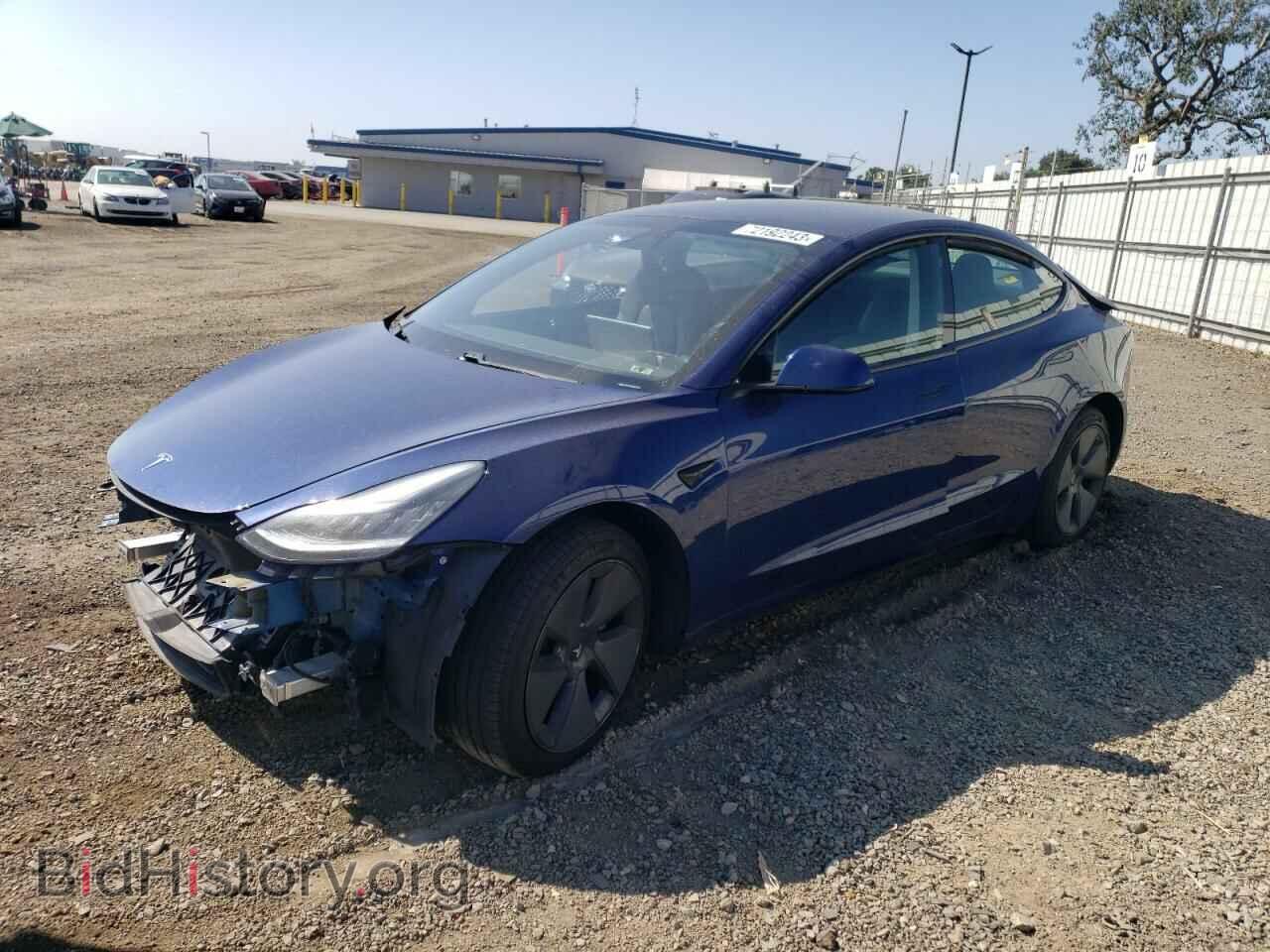 Фотография 5YJ3E1EB5MF858943 - TESLA MODEL 3 2021