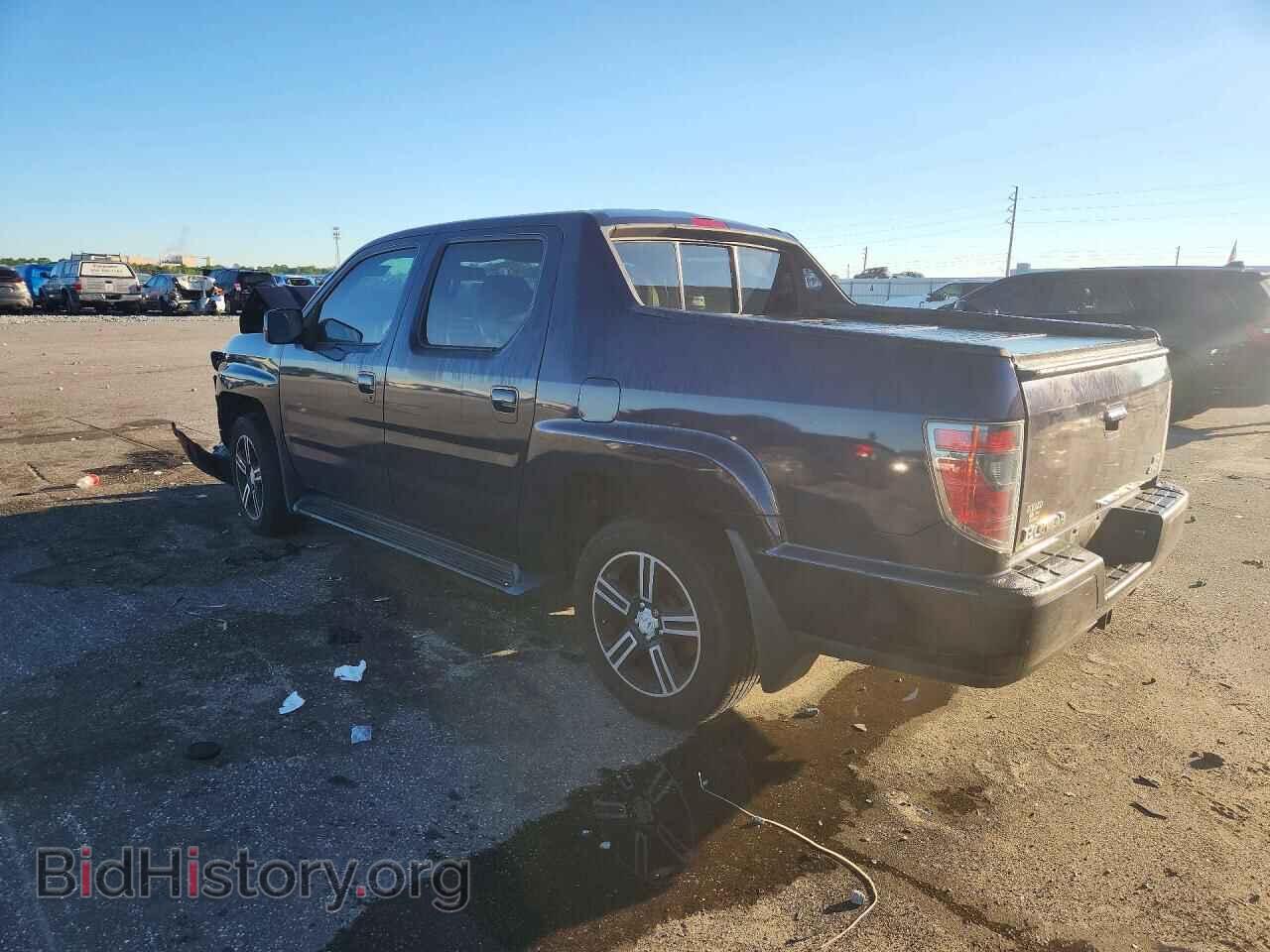 2013 HONDA RIDGELINE - VIN: 5FPYK1F56DB019074 - Фото 2