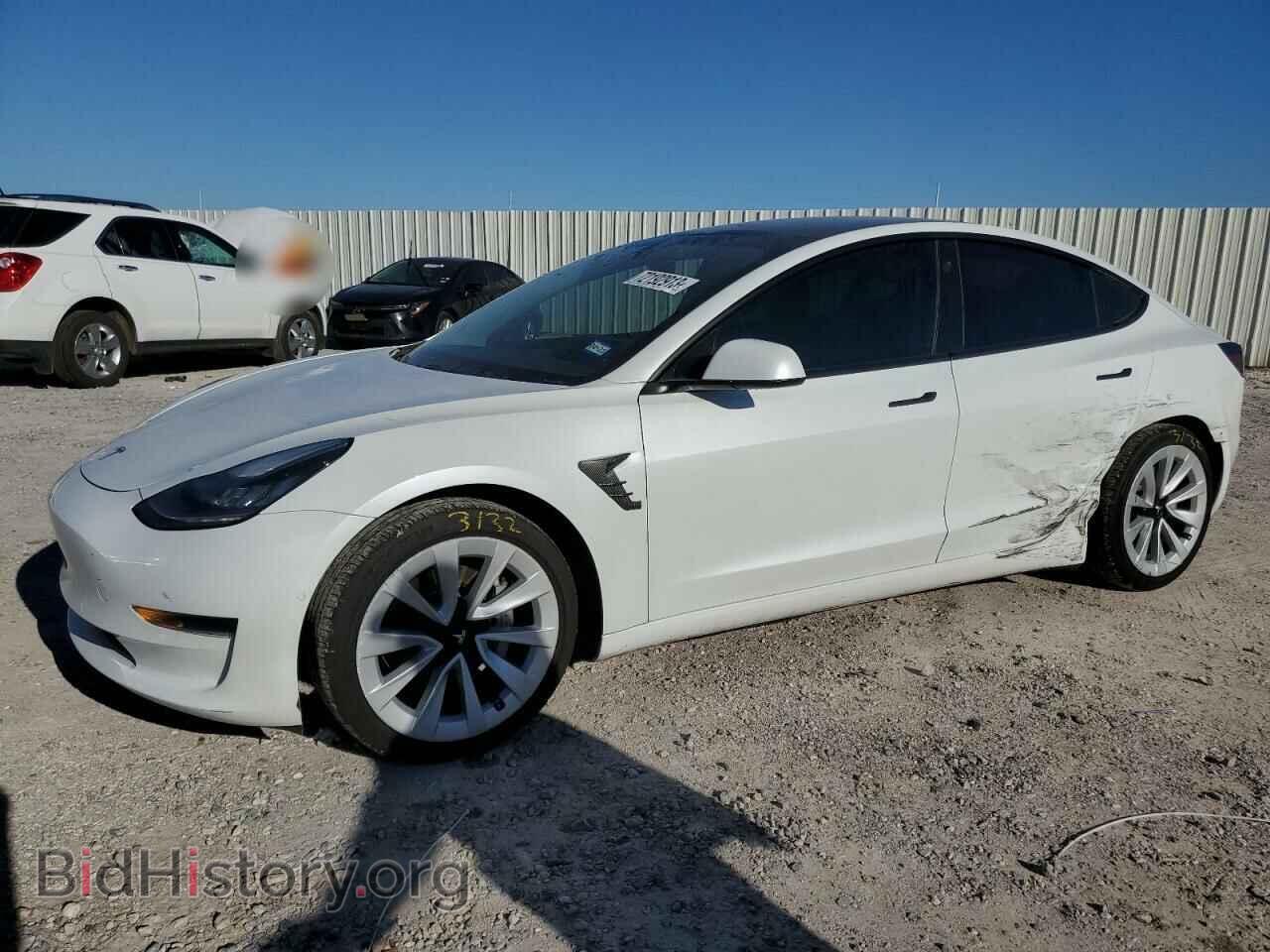 Photo 5YJ3E1EA4MF862568 - TESLA MODEL 3 2021