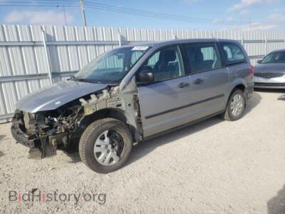 2015 Dodge CARAVAN SE, серебристый — VIN 2C4RDGBG1FR515599, Copart