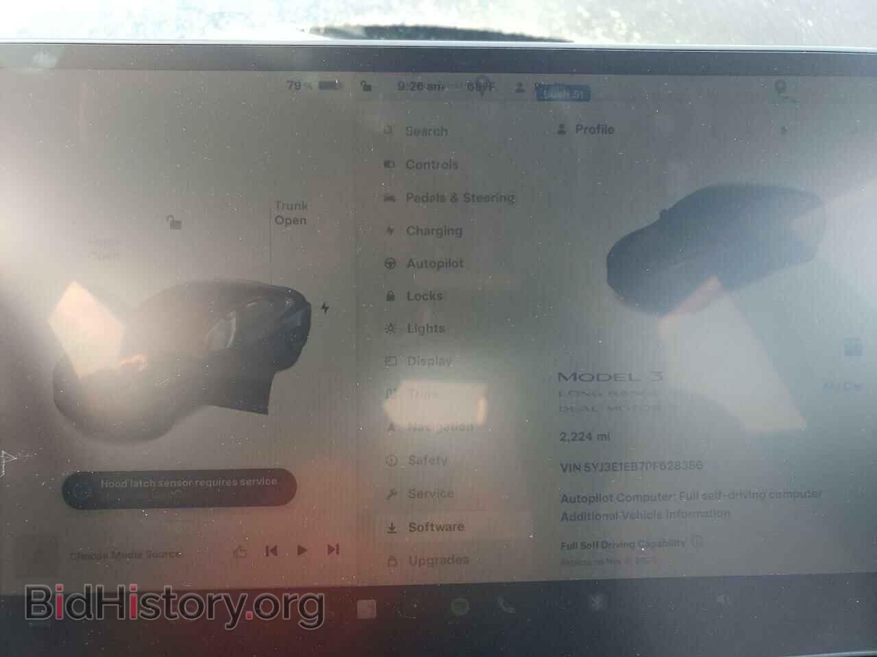 2023 TESLA MODEL 3 - VIN: 5YJ3E1EB7PF628356 - Фото 9