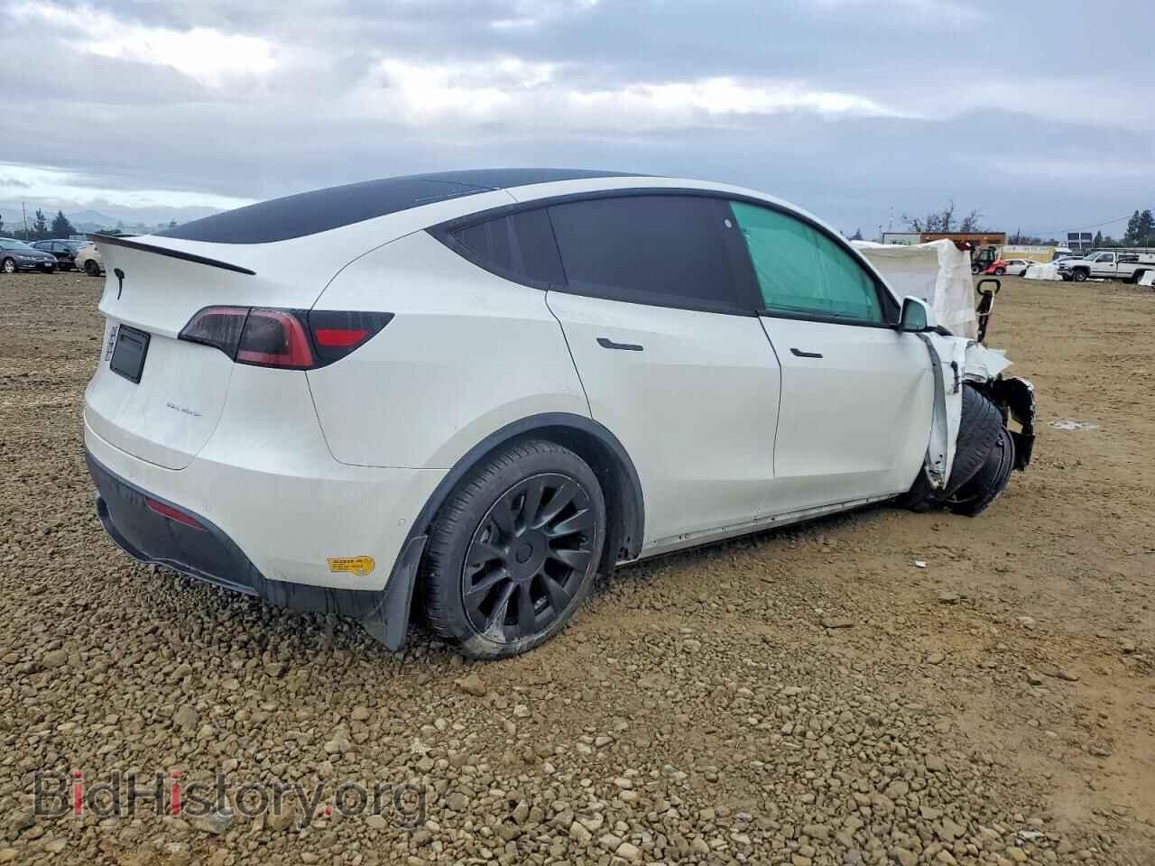 2022 TESLA MODEL Y - VIN: 7SAYGAEE8NF363246 - Фото 3