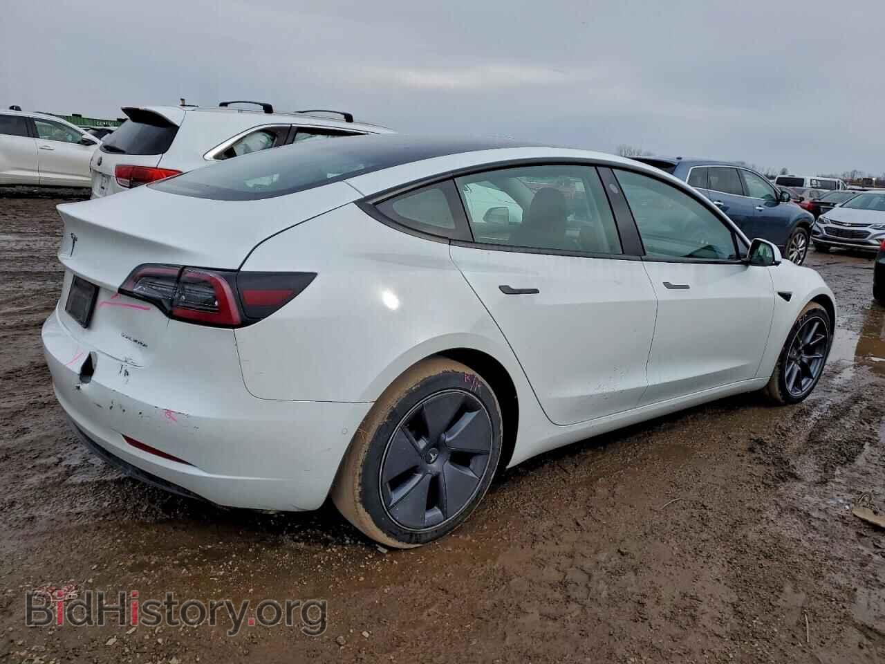2022 TESLA MODEL 3 - VIN: 5YJ3E1EBXNF261742 - Фото 3