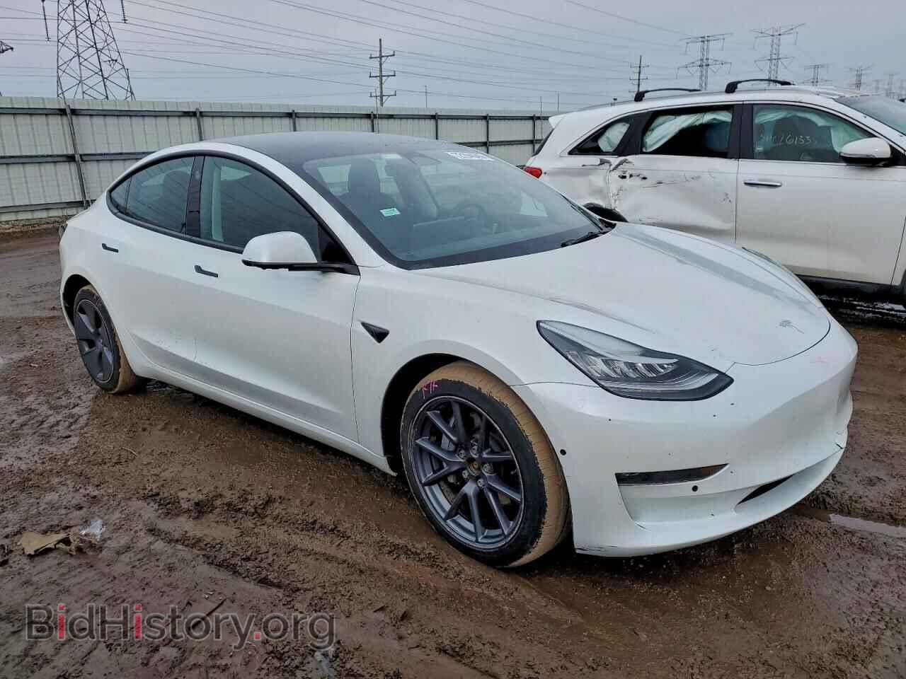 2022 TESLA MODEL 3 - VIN: 5YJ3E1EBXNF261742 - Фото 4