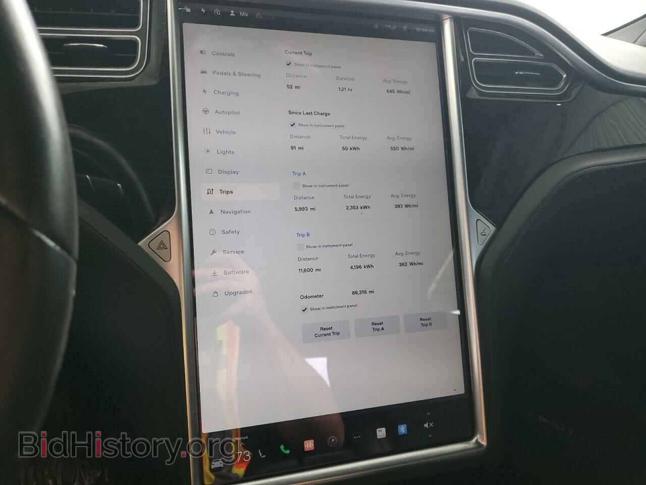 2017 TESLA MODEL S - VIN: 5YJSA1E21HF209797 - Фото 9