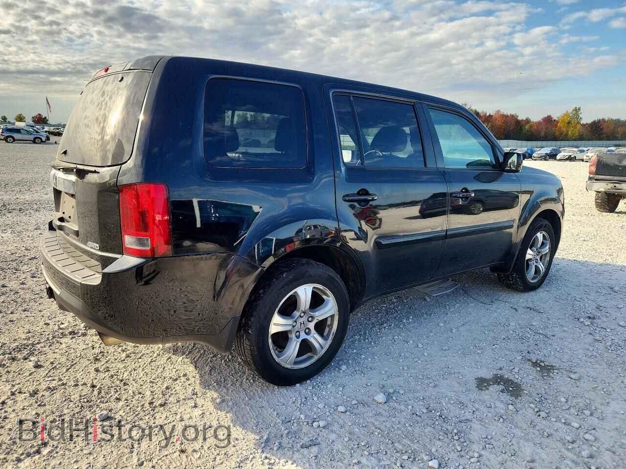 2012 HONDA PILOT - VIN: 5FNYF4H57CB085224 - Фото 3