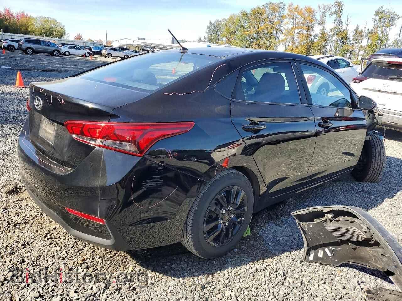 2018 HYUNDAI ACCENT - VIN: 3KPC24A37JE012582 - Photo 3