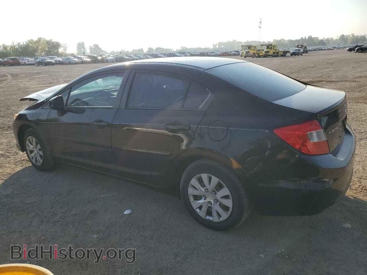 2012 HONDA CIVIC - VIN: 2HGFB2F47CH116551 - Фото 2