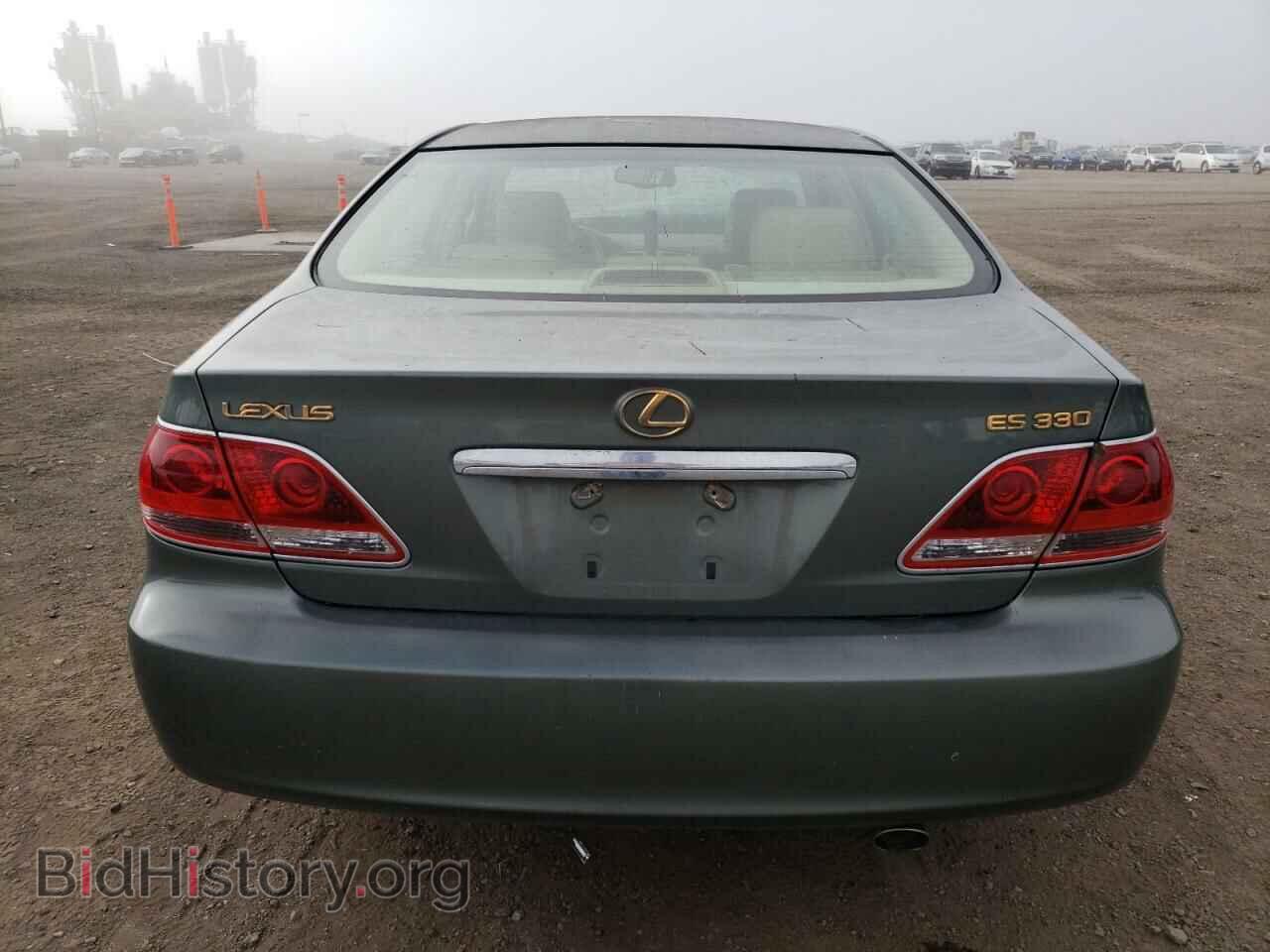 2006 LEXUS ES330 - VIN: JTHBA30G865173733 - Фото 6