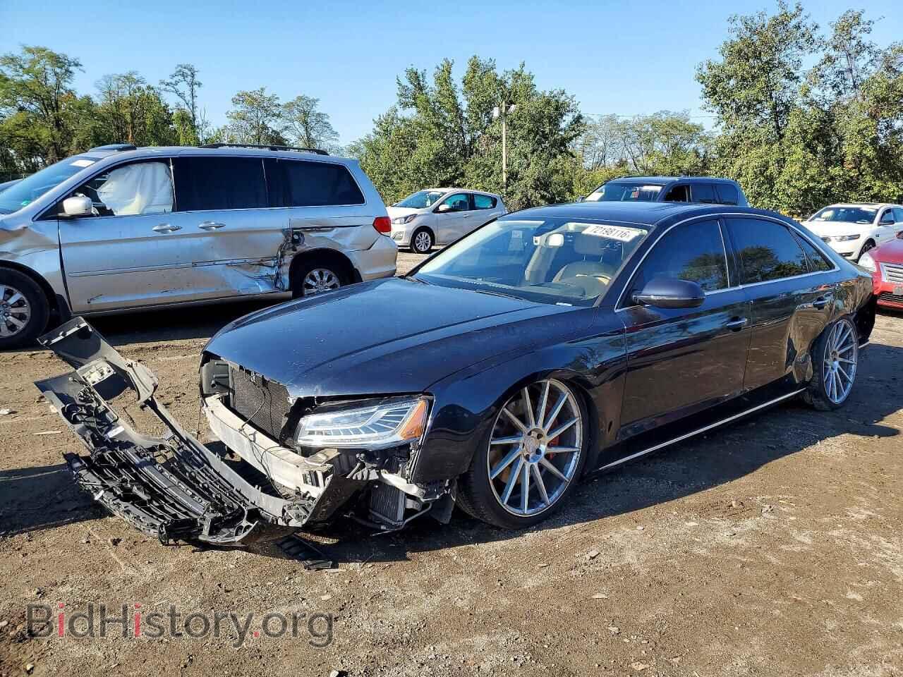 Photo WAU3GAFD2FN006318 - AUDI A8 2015