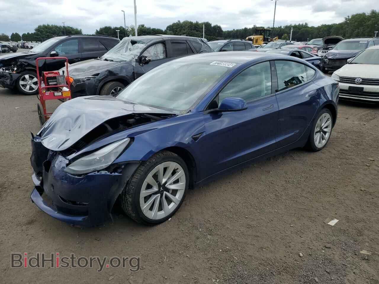 Photo 5YJ3E1EA2NF285556 - TESLA MODEL 3 2022