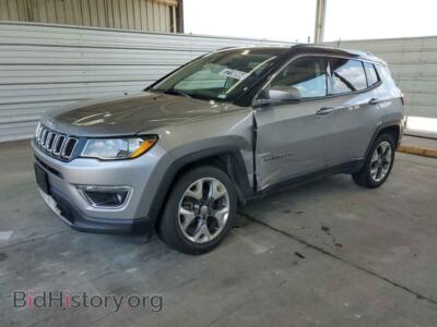 2020 Jeep COMPASS Limited, серый — VIN 3C4NJDCB3LT164390, Copart
