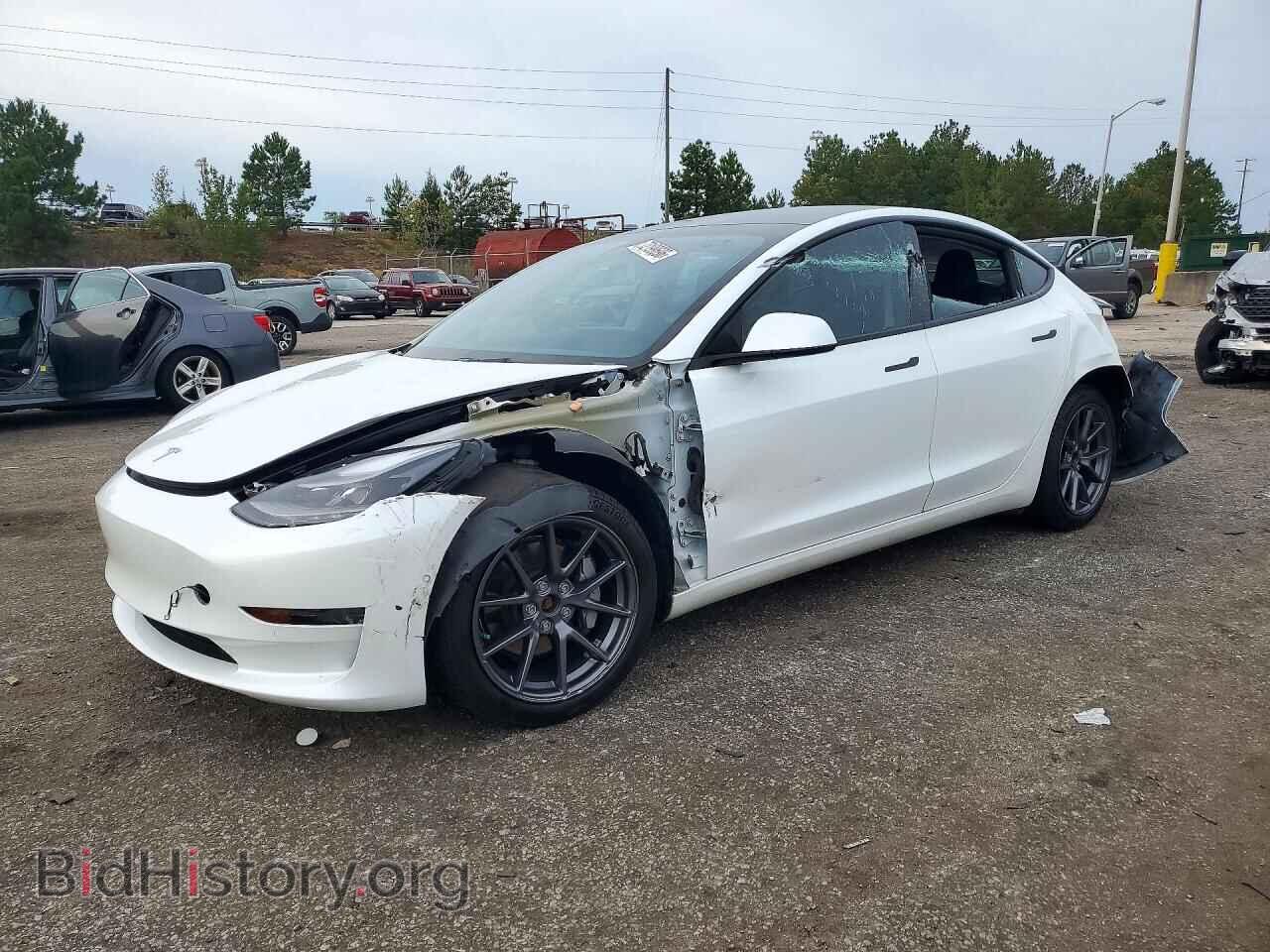 Photo 5YJ3E1EB2NF112483 - TESLA MODEL 3 2022