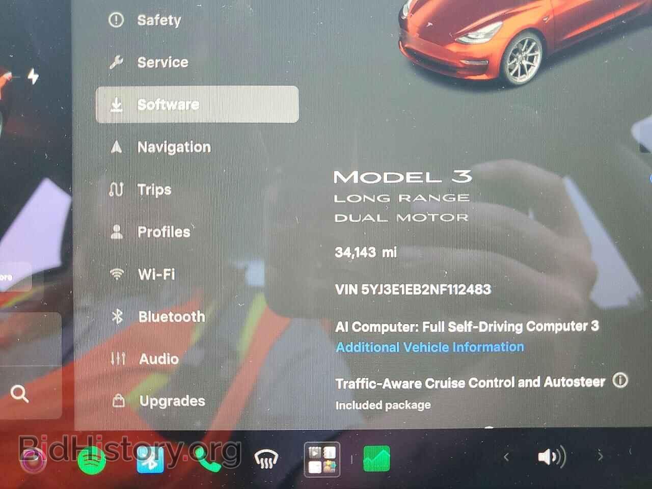 2022 TESLA MODEL 3 - VIN: 5YJ3E1EB2NF112483 - Photo 9